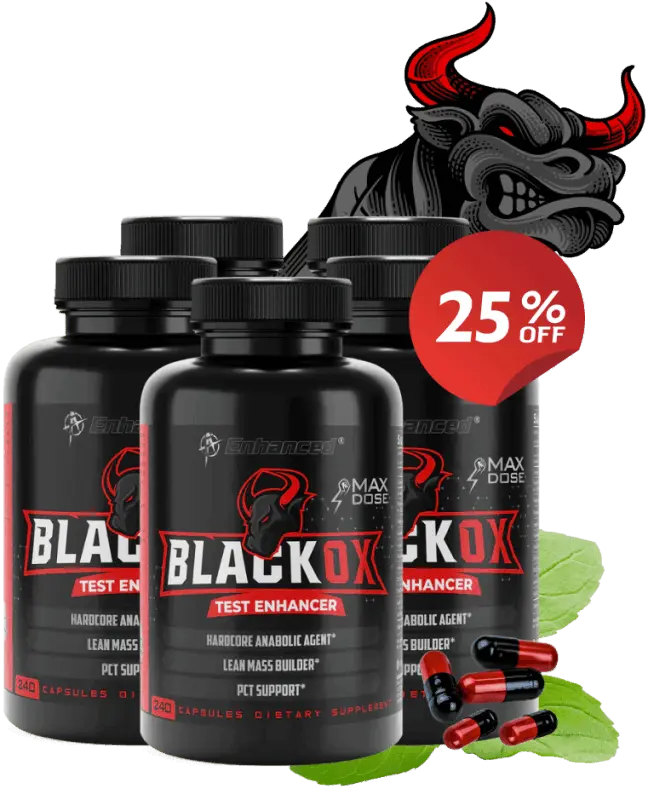 black ox 5 bottles